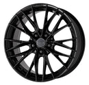WORK SCHWERT BRUNNEN LX Black – 19 inch wheel shown, finish reference for 18 inch