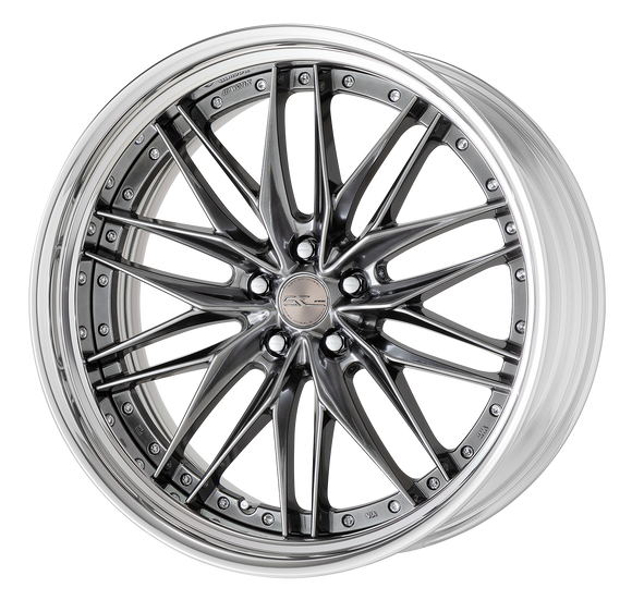 WORK SCHWERT QUELL2 22 inch STEP RIM – Glim Black