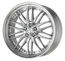 WORK SCHWERT QUELL2 21 inch STEP RIM – Grimit Bright Silver