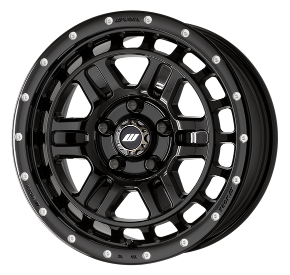WORK CRAG T-GRABIC2 MC+ — Black Pierce Machining (BLKPM), 16 inch 7.0J +38