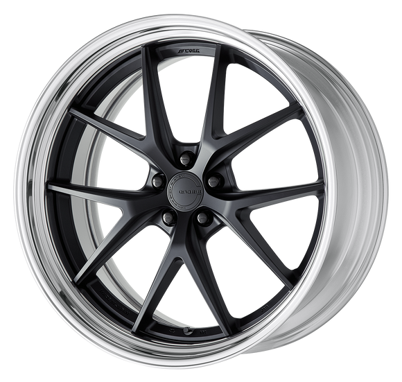 WORK GNOSIS RXS Matte Black (MBL) – 22 inch STEP RIM wheel shown, finish reference for 21 inch STEP RIM