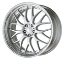 WORK GNOSIS RXM Matte Silver (MSL) – 22 inch STEP RIM wheel shown, finish reference for 21 inch STEP RIM
