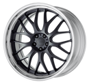 WORK GNOSIS RXM Matte Black (MBL) – 22 inch STEP RIM wheel shown, finish reference for 20 inch STEP RIM
