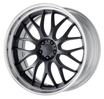 WORK GNOSIS RXM Matte Black (MBL) – 22 inch STEP RIM wheel shown, finish reference for 21 inch STEP RIM