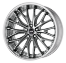 BACK LABEL ZEAST BSTX — Brilliant Silver Black (BSB), Middle Concave. WORK's 20 inch FULL REVERSE wheel, shown as a finish reference for 19 inch FULL REVERSE.