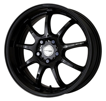WORK EMOTION D9R 18 inch STEP RIM, Black (BLK) — WORK factory photo
