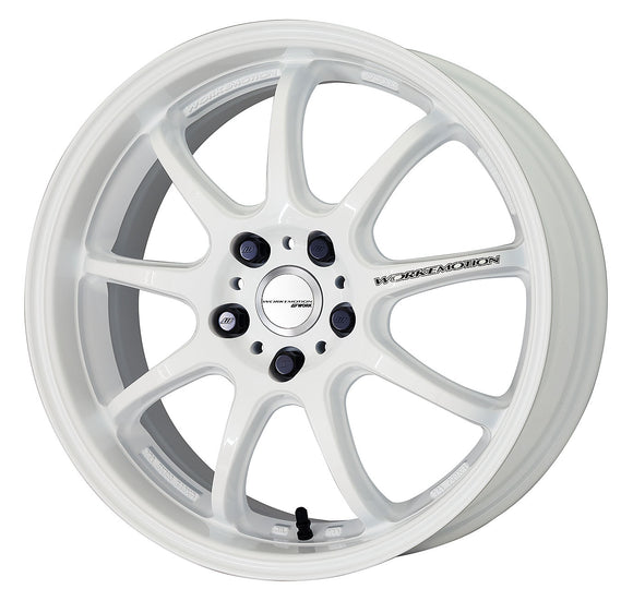 WORK EMOTION D9R 18 inch STEP RIM, White (WHT) — WORK factory photo