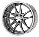 WORK EMOTION CR 2P 19 inch FULL REVERSE, Glimit Silver (GTS), Deep Concave — WORK factory photo