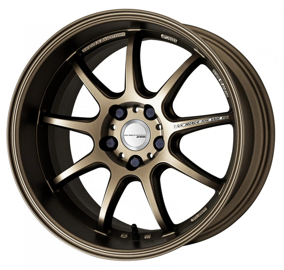 WORK EMOTION D9R 18 inch STEP RIM, Ashed Titanium (AHG) — WORK factory photo