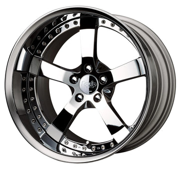 WORK EQUIP E05 Super Chrome Plated (SC) 19 inch — official WORK product image
