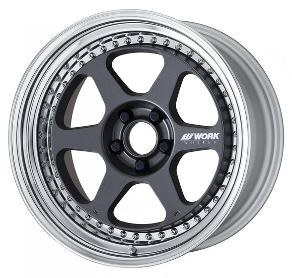 WORK MEISTER L1 3PIECE 19 inch NORMAL, Mat Carbon (MGM) — WORK factory photo