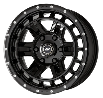 WORK CRAG T-GRABIC2 MC+ — Black Pierce Machining (BLKPM), 17 inch 8.0J +20