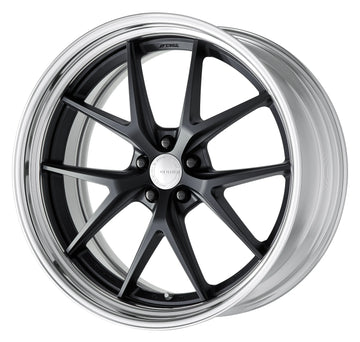 WORK GNOSIS RXS Matte Black (MBL) – 22 inch STEP RIM wheel shown, finish reference for 21 inch STEP RIM