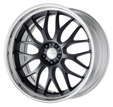 WORK GNOSIS RXM Matte Black (MBL) – 22 inch STEP RIM wheel shown, finish reference for 21 inch STEP RIM