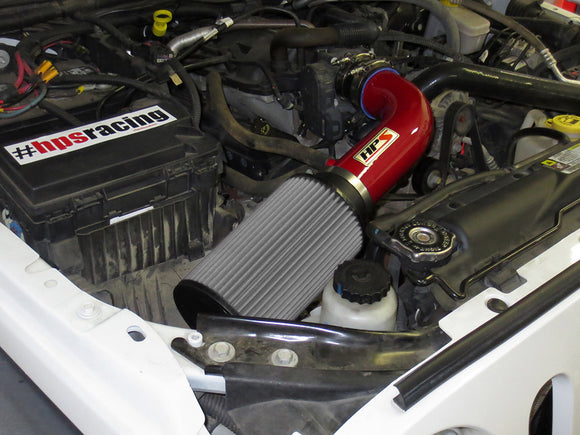 HPS エアインテーク Jeep Wrangler 3.8L V6 2007-2011用