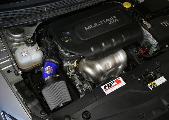 HPS エアインテーク Chrysler 200 2.4L without MAF sensor 2015-2017用