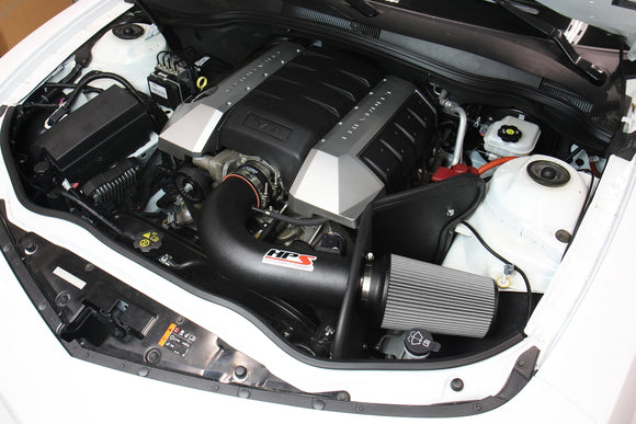 HPS エアインテーク Chevy Camaro SS 6.2L V8 2010-2015用