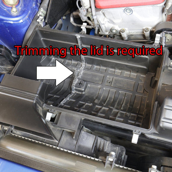 HPS エアインテーク Honda S2000 AP2 2.2L F22 drive-by-wire 2006-2009用