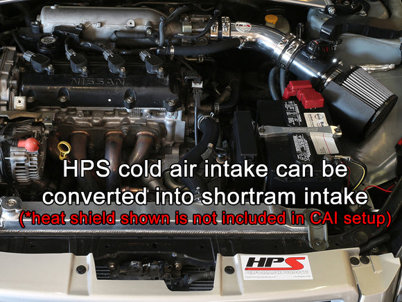 HPS エアインテーク(コールドエアインテーク) Nissan Altima 2.5L 4Cyl 2002-2006用