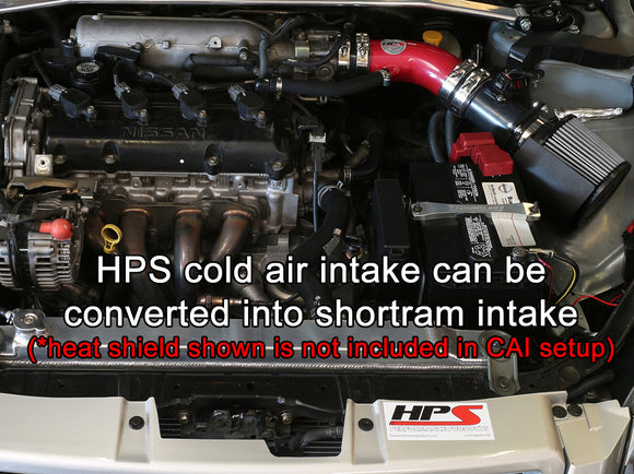 HPS エアインテーク(コールドエアインテーク) Nissan Altima 2.5L 4Cyl 2002-2006用