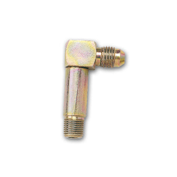 Longacre 52-45220 Long leg caliper fitting - 1/8" NPT x #4 AN 90º