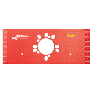 Longacre 52-79020 Precision Bump Steer Billet Plate Only - 5 Bolt - Wide 5