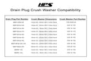 HPS 銅ワッシャー(ドレンパッキン) マグネットドレンプラグ用-4