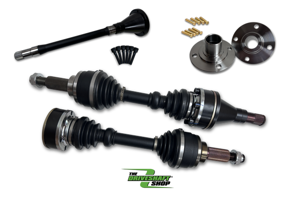 DSS Honda EG/EK/DC K系FWD Leanマウント用 Pro-Elite アクスル・ハブ・中間シャフトキット（メーカー掲載参考画像）