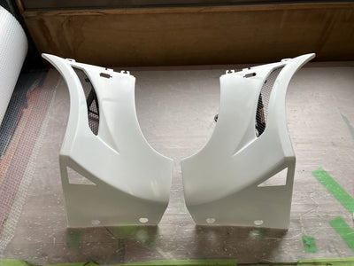 KEPLA Rear Fender Door Hinge Covers for Lotus Elise / Exige S2 – FRP & CFRP
