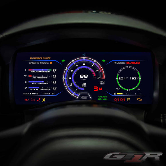T1 Race Development GT1R MoTeC C1212 ダッシュキット（R35 GT-R）