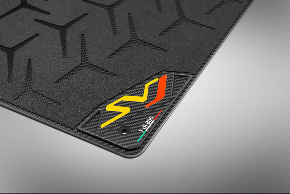 MF5 カーボン フロアマット（マットカーボン）Lamborghini Aventador SVJ 2018–2021 左ハンドル用