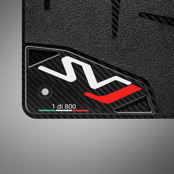MF5 カーボン フロアマット（マットカーボン）Lamborghini Aventador SVJ 2018–2021 左ハンドル用