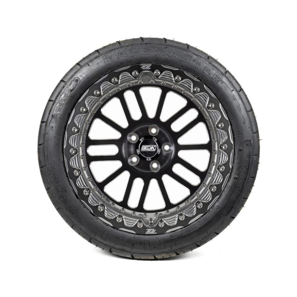 Belak 18×8.5 フロント ビードロックホイール 2本セット（M&H 245/40/18 付）（Huracán・R8）