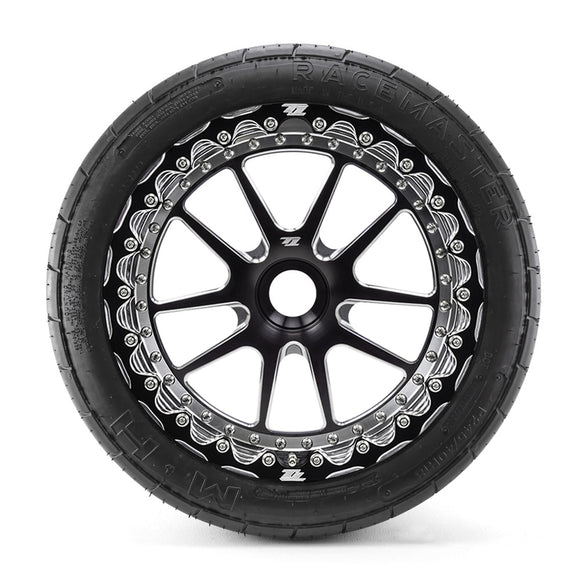 Belak 18×8.5 フロント ビードロックホイール 2本セット センターロック