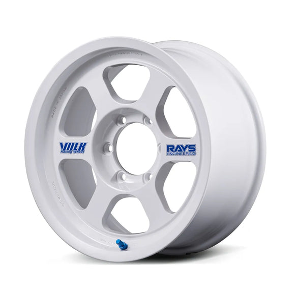 RAYS VOLK RACING TE37XT 30TH STICKER Ver. wheel in White (WH)