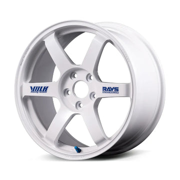 RAYS VOLK RACING TE37 SAGA S-plus 30TH STICKER Ver. White (WH)