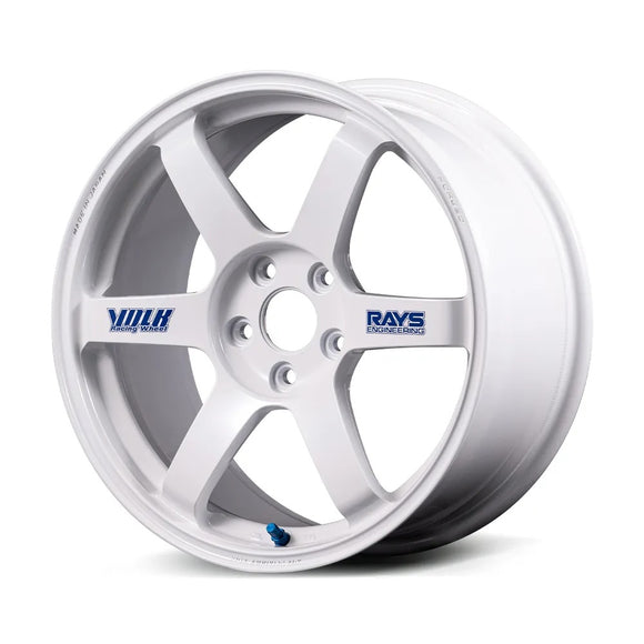 RAYS VOLK RACING TE37 SAGA S-plus 30TH STICKER Ver. White (WH)