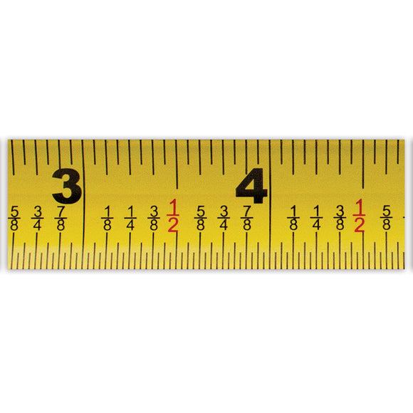 Longacre 52-50875 Tape Measure 3/4" x 16ft
