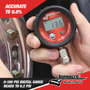 Longacre ベーシック デジタルタイヤゲージ 0〜4BAR 送料無料 / Basic Digital Tire Pressure Gauge (0–4 BAR)-5