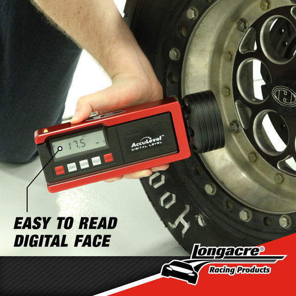 ロングエーカー, マグネット式 デジタル キャスター・キャンバーゲージ / Longacre Digital Caster/Camber Gauge with AccuLevel™