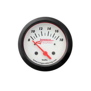 Longacre 52-46905 Sportsman™ Elite Voltage Gauge 8-18 Volts