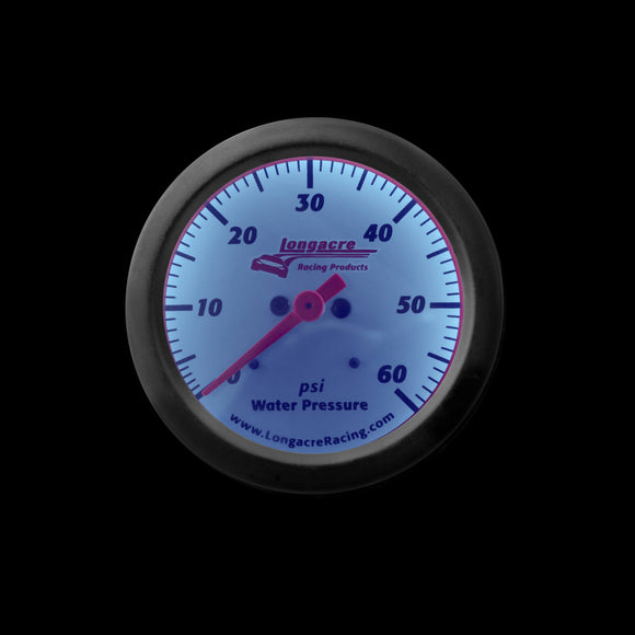 Longacre 52-46904 Sportsman™ Elite Water Pressure Gauge 0-60 psi