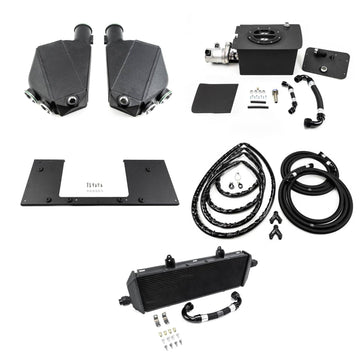 T1 Race Development R8 コンプリート アイスボックスキット（インタークーラー ペア＋アイスボックス＋ライン＋熱交換器）アウディ R8