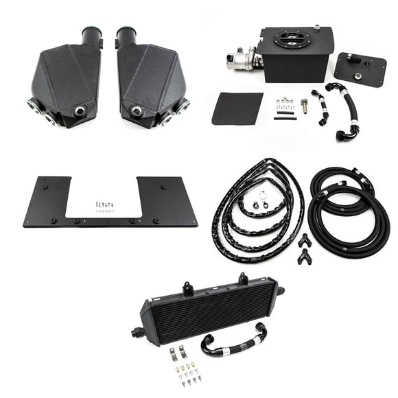 T1 Race Development R8 コンプリート アイスボックスキット（インタークーラー ペア＋アイスボックス＋ライン＋熱交換器）アウディ R8