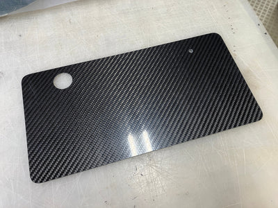 KEPLA dry carbon number plate cover