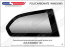 ポリカーボネート ウインドウキット｜Alfa Romeo 147 GTA