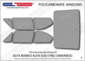 ポリカーボネート ウインドウキット｜Alfa Romeo Alfa Sud