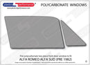 ポリカーボネート 右フロントドアウインドウ｜Alfa Romeo Alfa Sud