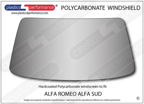 ポリカーボネート フロントウインドスクリーン｜Alfa Romeo Alfa Sud