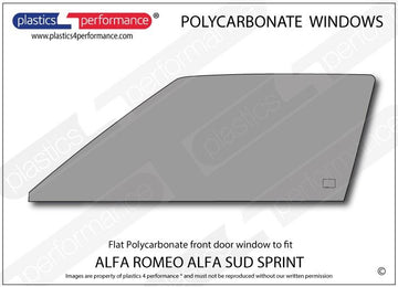 ポリカーボネート ウインドウキット｜Alfa Romeo Alfa Sud Sprint